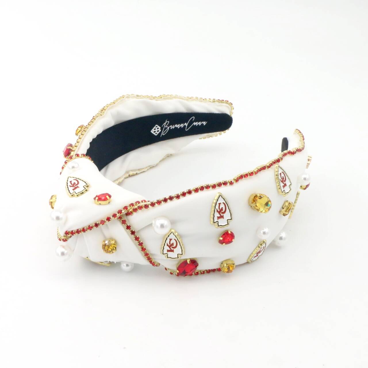 Kansas City Chiefs White Logo Headband