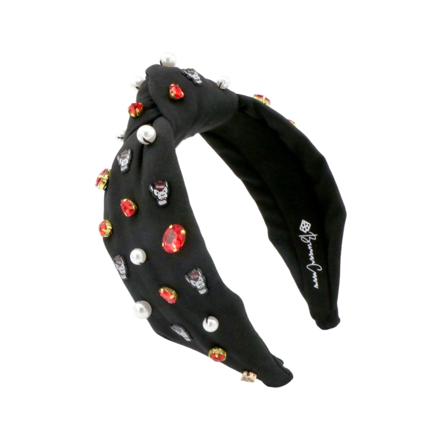 NC State Black Logo Headband