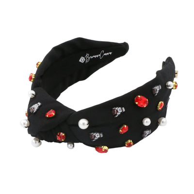 NC State Black Logo Headband