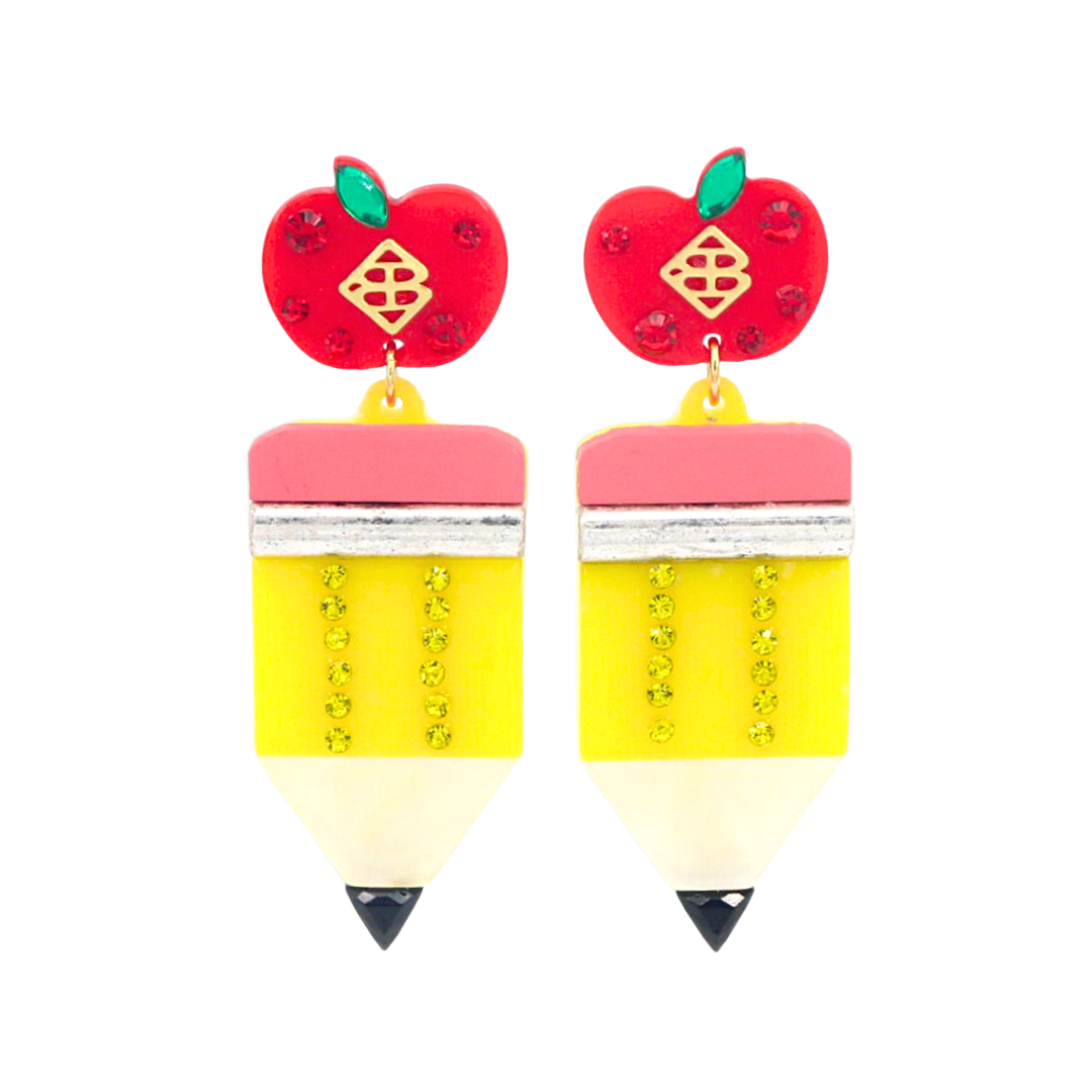 Back to School Pencil Earrings