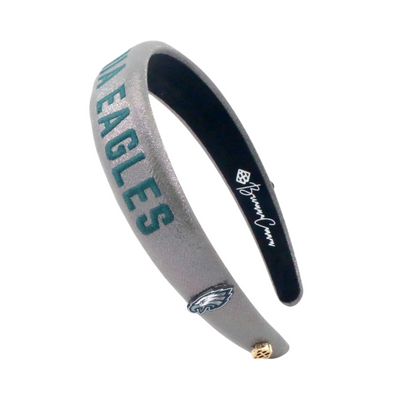 Philadelphia Eagles Thin Embroidered Headband