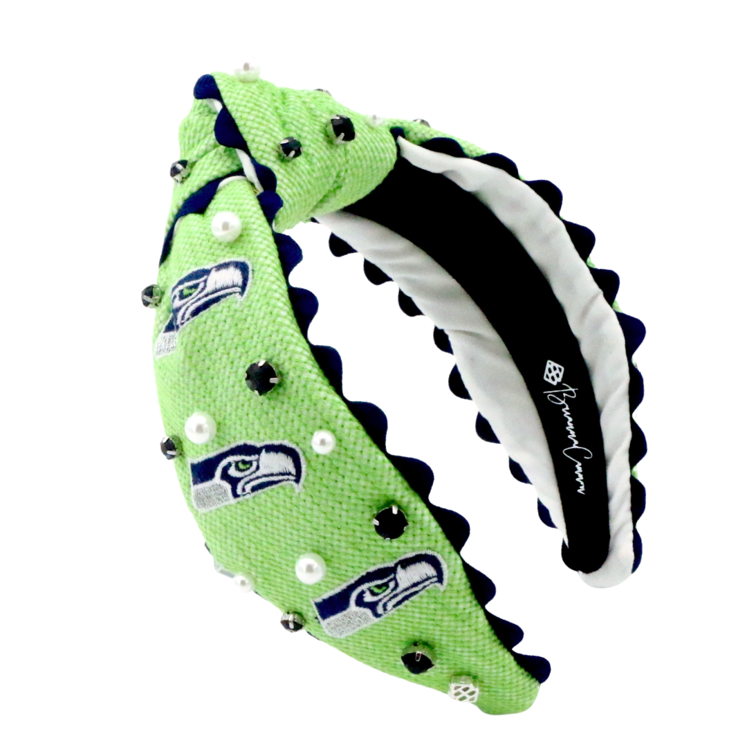 Seattle Seahawks Adult Cross Stitch Headband