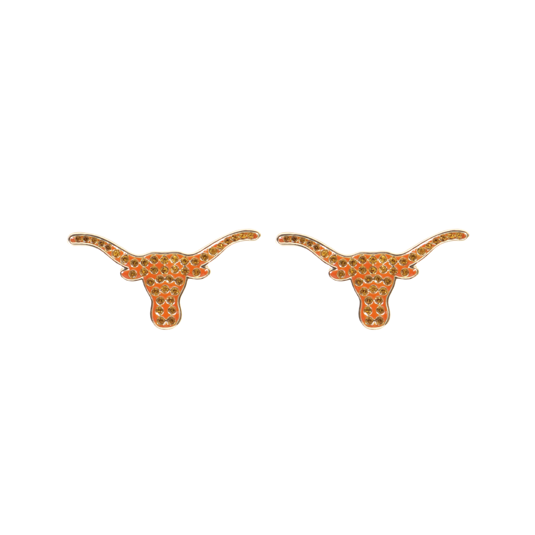 Texas Pavé Logo Studs