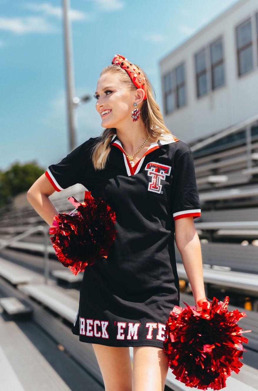 Texas Tech BC Club Dress with Red Raider