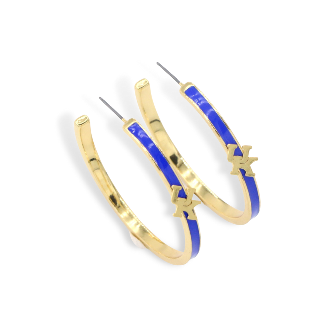 Kentucky Logo Hoop Earrings