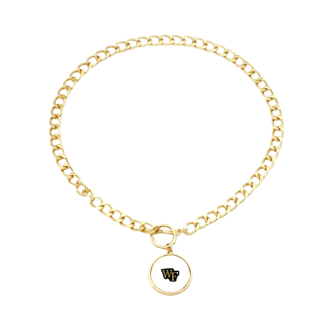 Wake Forest Logo Necklace