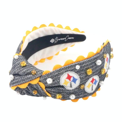 Pittsburgh Steelers Adult Cross Stitch Headband