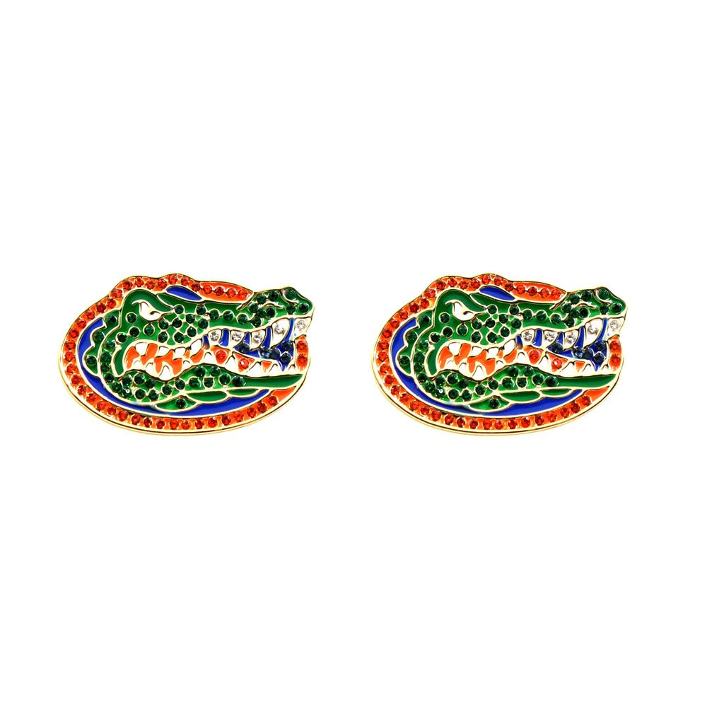 Florida Pavé Logo Studs