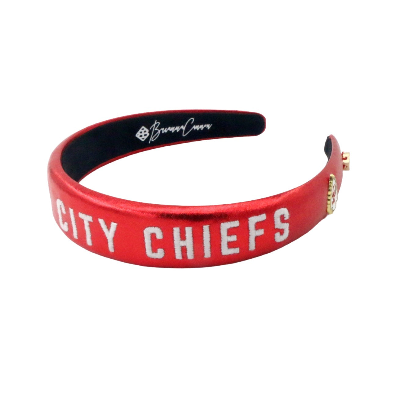 Kansas City Chiefs Thin Embroidered Headband