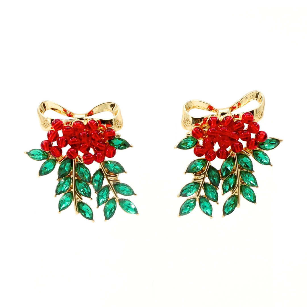 Under The Mistletoe Earrings