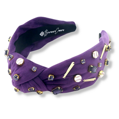 Fan Gear Baseball Headband in Purple