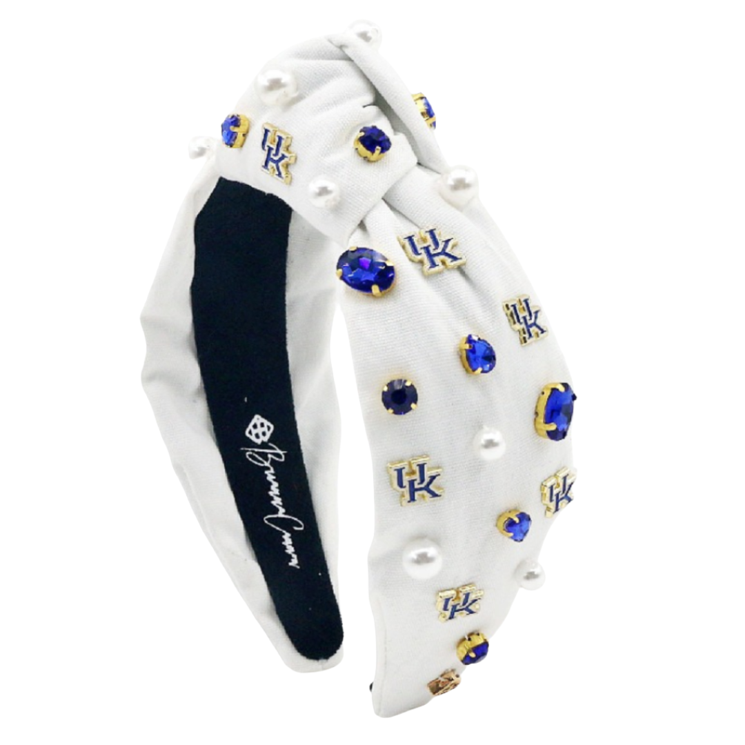 Kentucky White Logo Headband