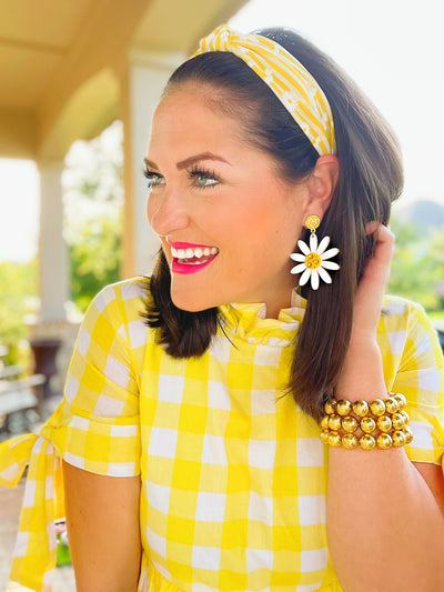 Summer 2021 - Large Darling Daisy Earrings