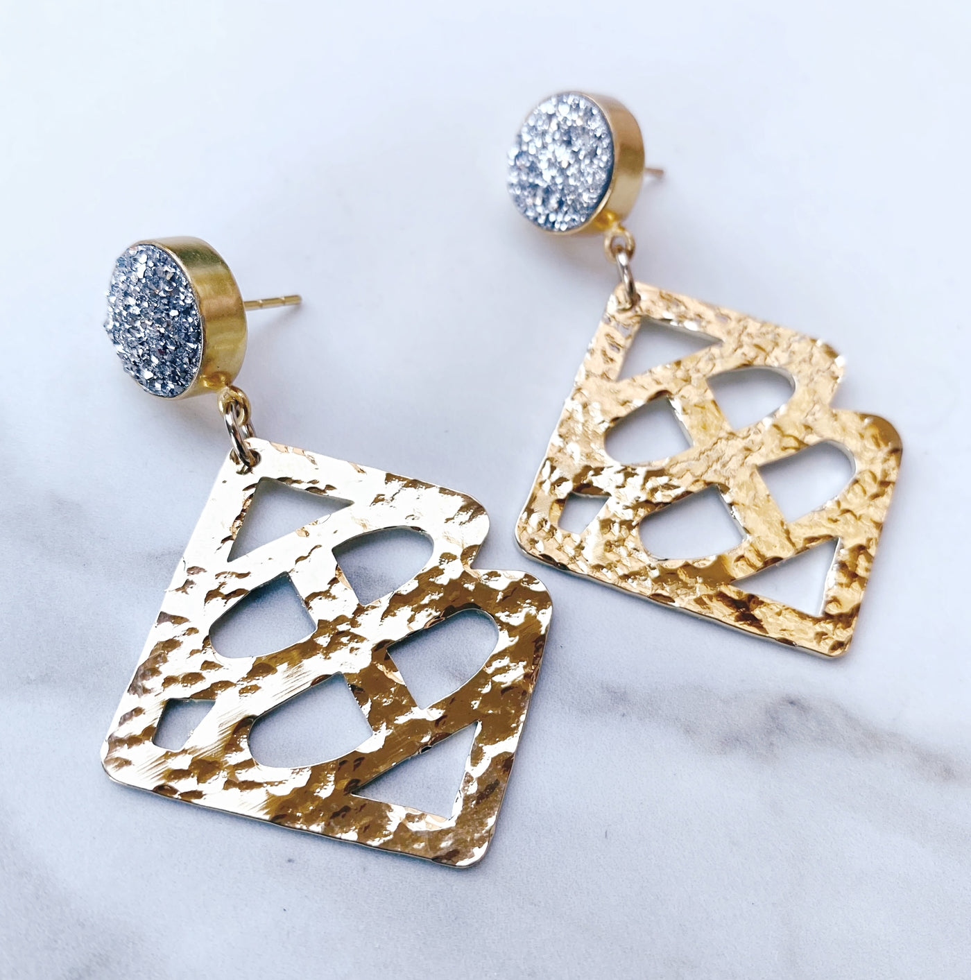 24k Gold Plated BC Logo Earrings (multiple sizes)