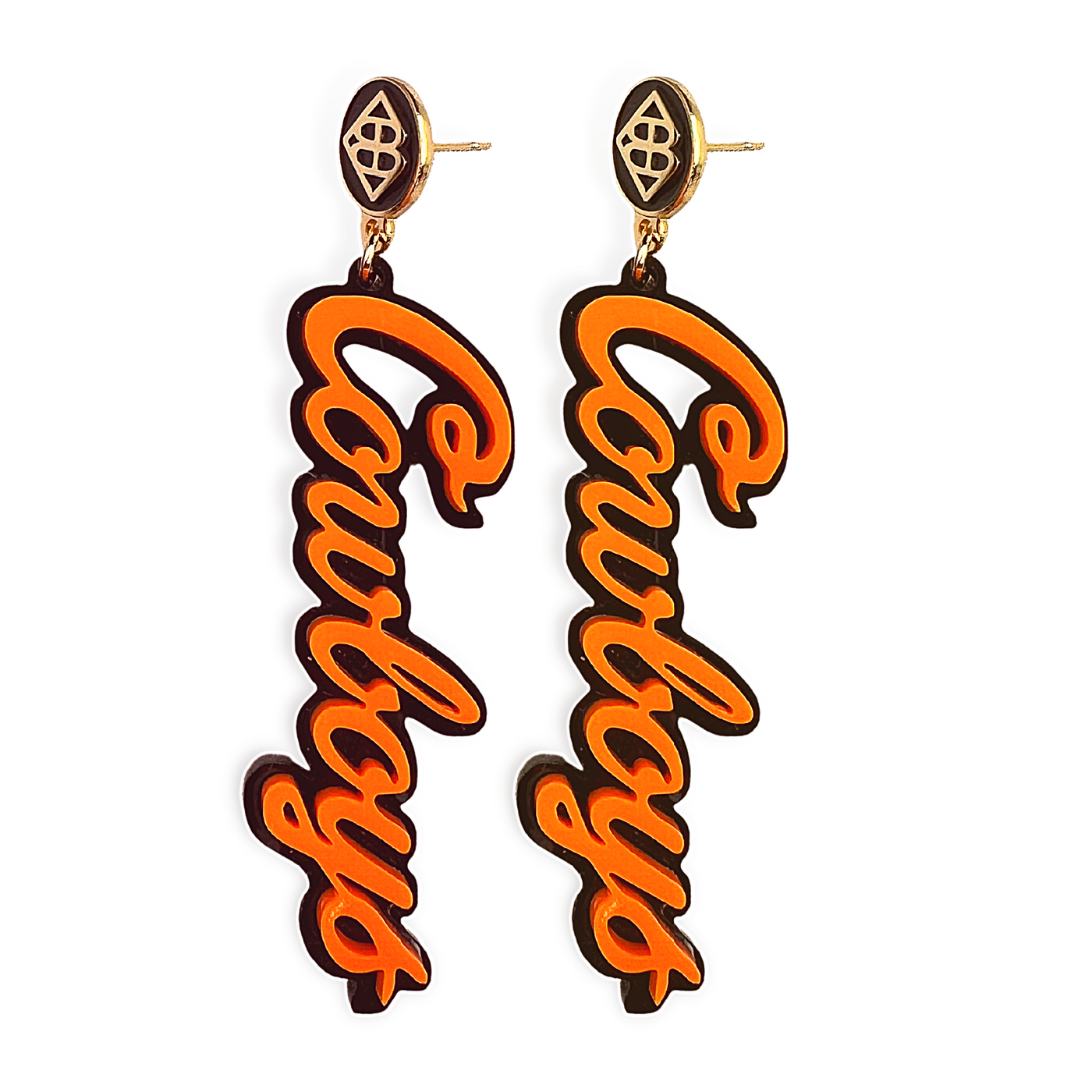 Oklahoma State Cowboys Earrings