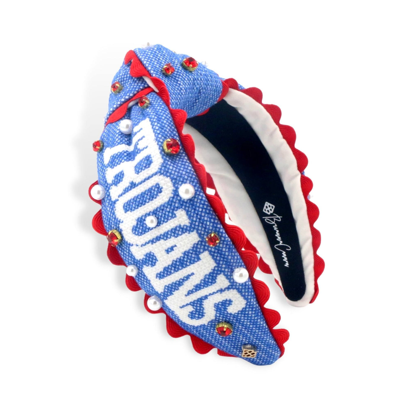 Adult Size TCA TROJANS Cross Stitch Headband