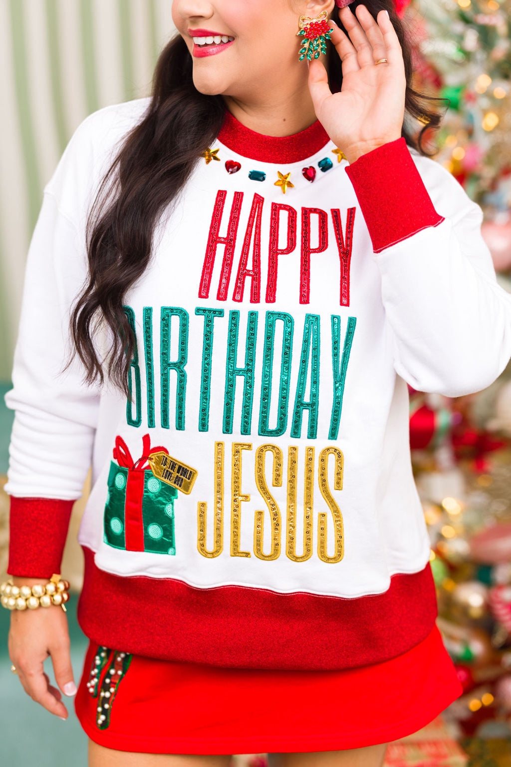 BC Happy Birthday Jesus Sweatshirt