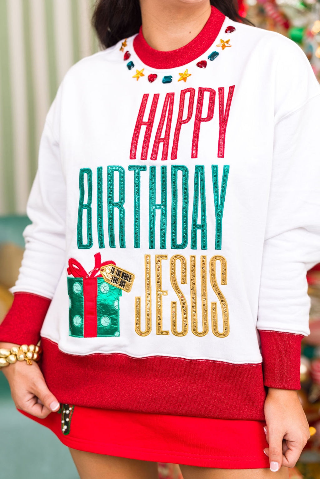 BC Happy Birthday Jesus Sweatshirt