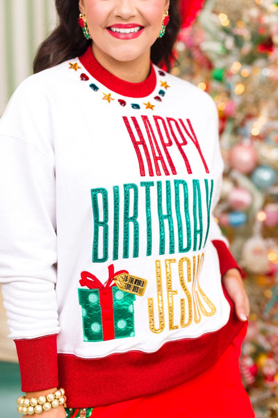 BC Happy Birthday Jesus Sweatshirt