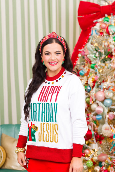 BC Happy Birthday Jesus Sweatshirt