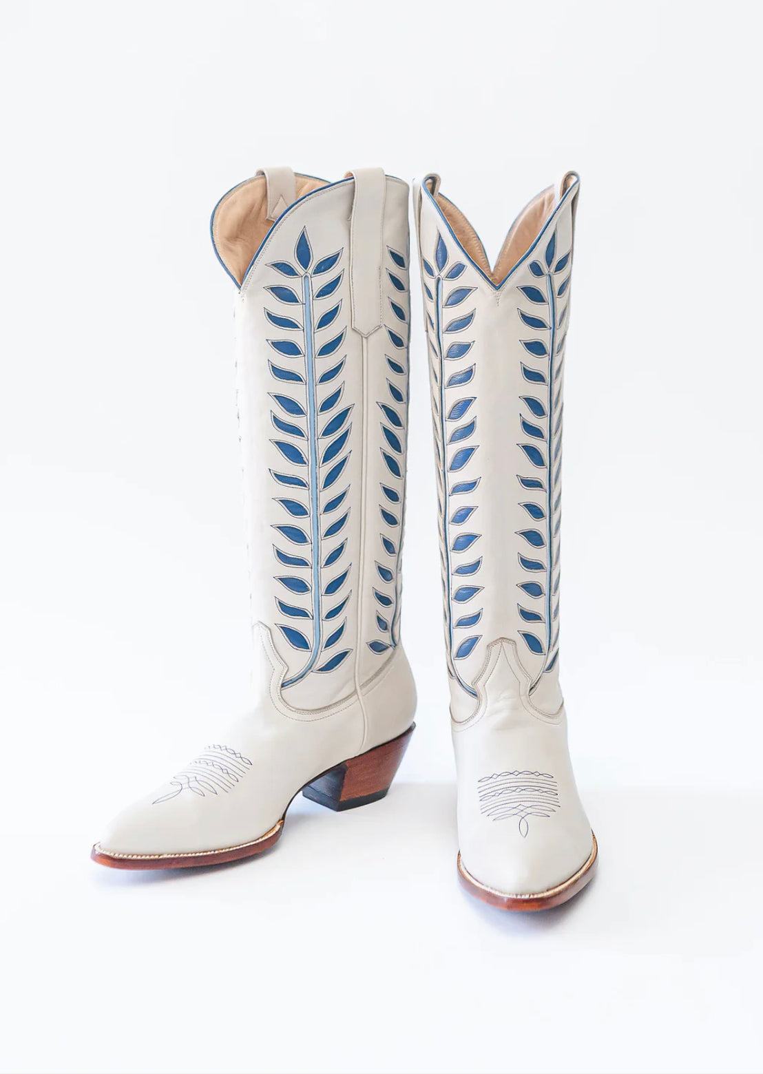 Petite Paloma Rory Boot - Bone/Blue