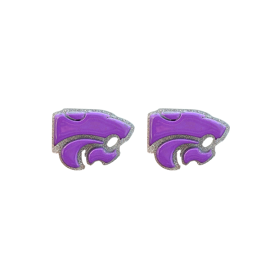 Kansas State Purple Wildcat Studs